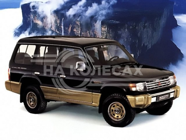 Внешние ремонтные пороги Mitsubishi Montero 2дорест