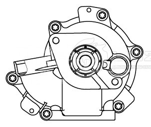 Насос водяной для автомобилей BMW 1 (E81) (04-)/3 (E90) (05-) 1.6i/1.8i/2.0i