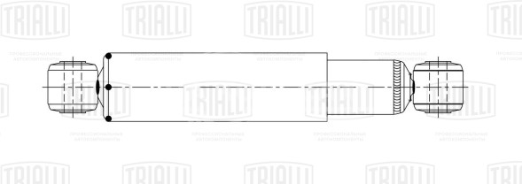 Амортизатор задний для автомобиля Chery Kimo (07-)/QQ6 (06-)