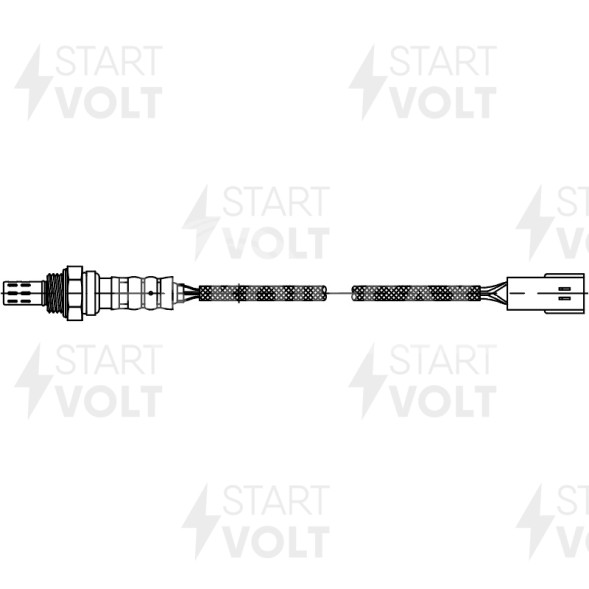 Датчик кислорода для автомобилей Daewoo Matiz (98-)/Chevrolet Spark (05-) 1.0i до катализатора