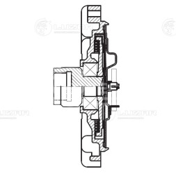 Муфта вязкостная для автомобилей Ford Transit (06-)/Transit (13-) (без крыльчатки)