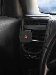 Держатель для телефона автомобильный в дефлектор магнитный с шарниром