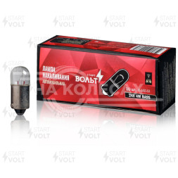 Лампа накаливания 24V 4W BA9S