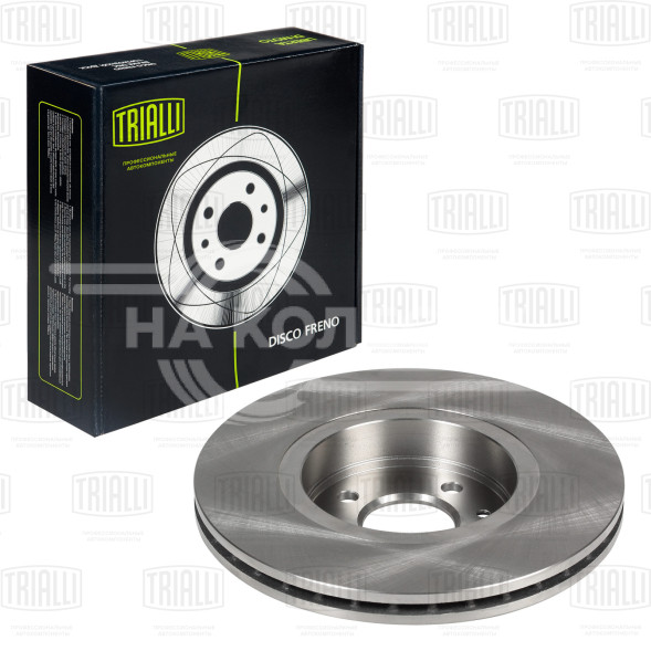 Диск тормозной передний для автомобилей Renault Megane II (02-)/Clio III (05-) d=280