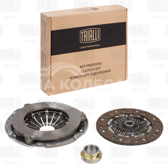 Комплект сцепления в сборе для автомобилей Chevrolet Aveo (02-) 1.4i с муфтой