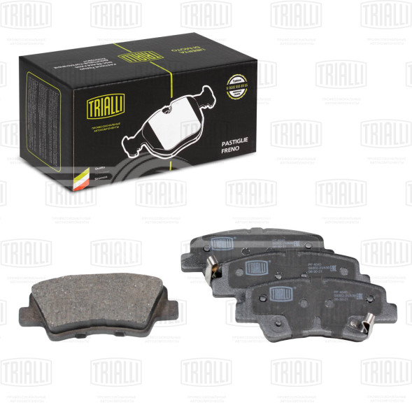 Колодки тормозные дисковые задние для автомобилей Hyundai i30 (11-) / Kia Ceed (12-) EPB / Optima (11-) / Optima (15-) (PF 4040)