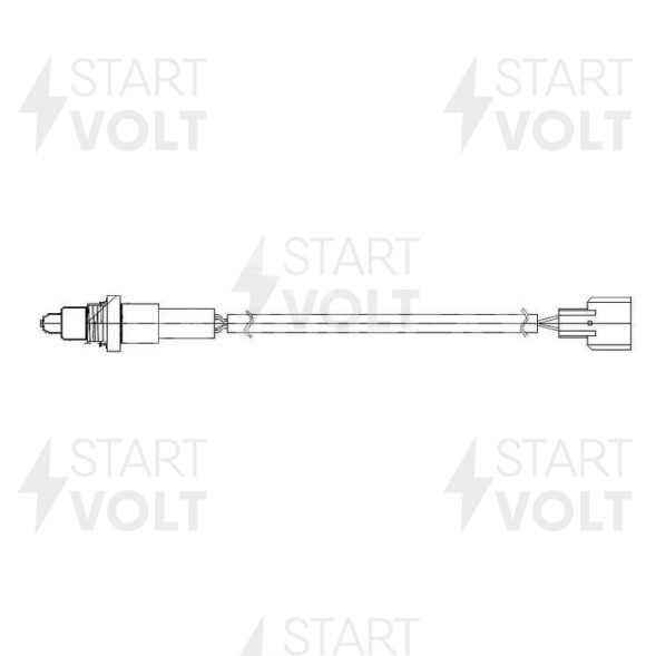 Датчик кислорода для автомобилей Renault Sandero Stepway (14-) 1.6i после кат.