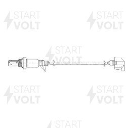 Датчик кислорода для автомобиля Mazda 6 (12-) 2.0i/2.5i/CX-5 (11-) 2.5i после катализатора