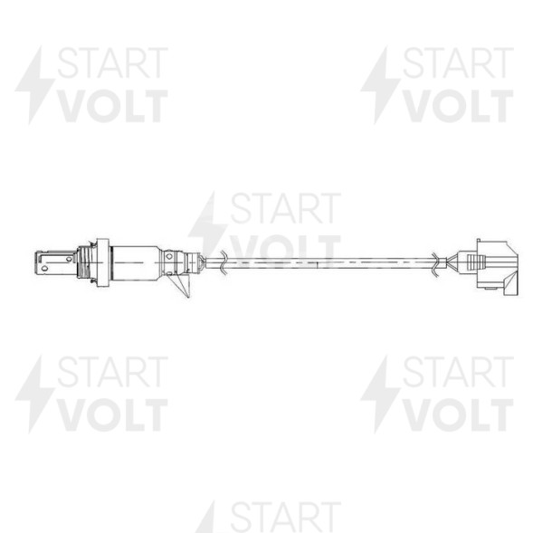 Датчик кислорода для автомобиля Mazda 6 (12-) 2.0i/2.5i/CX-5 (11-) 2.5i после катализатора