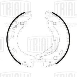 Колодки тормозные для автомобилей Land Rover Discovery III (04-) барабанные стояночного тормоза 210x30