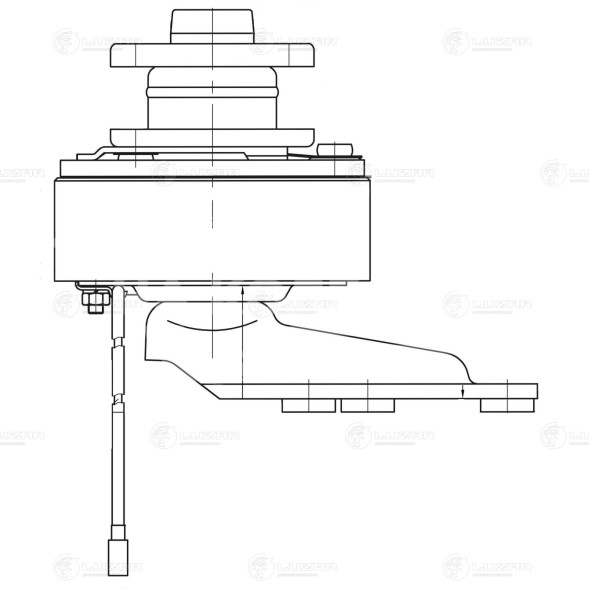 Муфта вентилятора электромагнитная для автомобилей ГАЗель Next Evotech