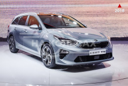 Передние арки Kia Ceed 3