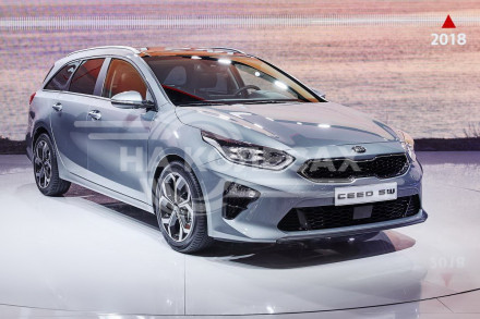 Передние арки Kia Ceed 3