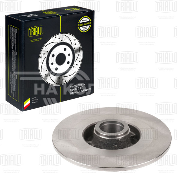 Диск тормозной задний для автомобилей Renault Laguna III (08-) / Latitude (10-) d=300