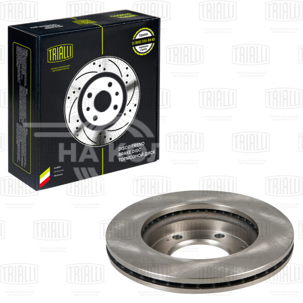 Диск тормозной передний для автомобилей SsangYong Rexton (02-) d=294 (для автомобилей без ABS)