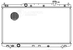 Радиатор охлаждения для автомобилей Accord (12-) 2.0i/2.4i/3.5i M/A