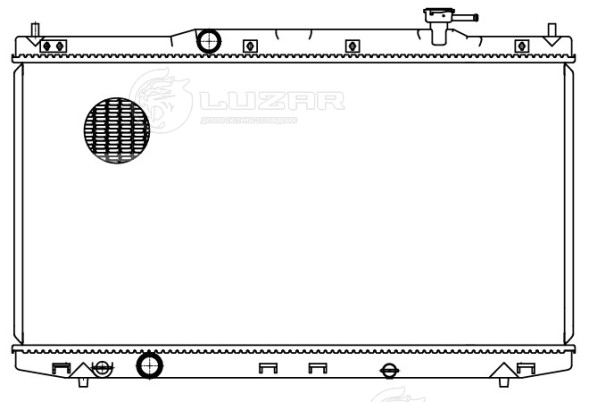 Радиатор охлаждения для автомобилей Accord (12-) 2.0i/2.4i/3.5i M/A