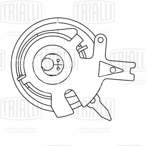Ролик ГРМ для автомобилей Chevrolet Trailblazer (12-) 2.7d (натяжной)