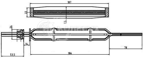 Осушитель кондиционера для автомобилей Astra H (04-)