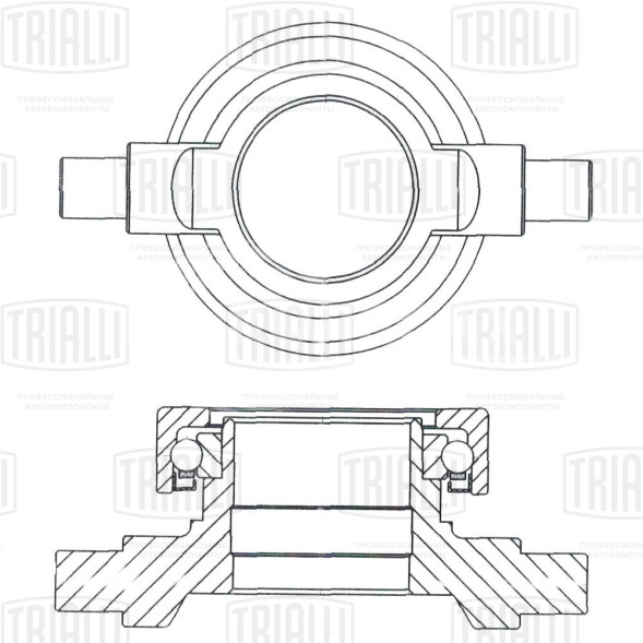 Муфта выключения сцепления для трактора МТЗ 320 с дв. LDW 1603/B3 (отводка с подшипником)