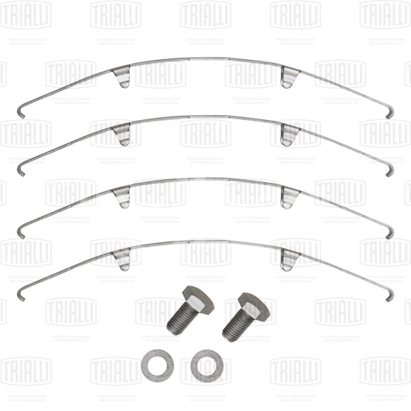 Колодки тормозные дисковые для автомобилей Neoplan, ПАЗ, MAN, DAF, Renault, Iveco (WVA № 29131) с монтажным комплектом
