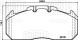 Колодки тормозные дисковые для автомобилей Neoplan, ПАЗ, MAN, DAF, Renault, Iveco (WVA № 29131) с монтажным комплектом