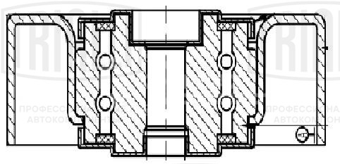 Ролик приводного ремня для автомобилей BMW 5 E39 (95-) 2.5d/3.0d [M57] (опорный) генератора