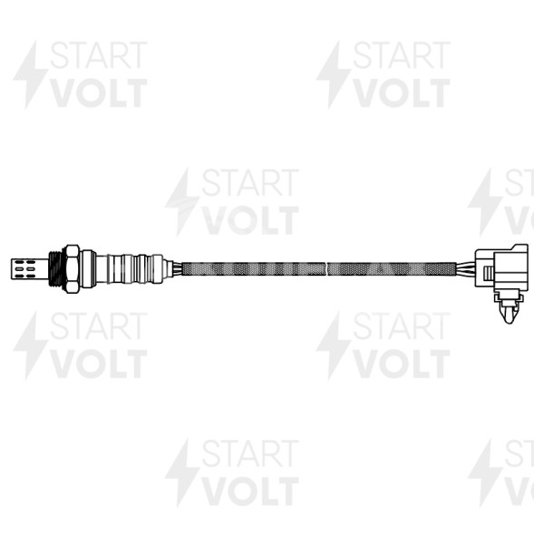 Датчик кислорода для автомобилей Mazda CX-7 (07-) 2.3T после катализатора