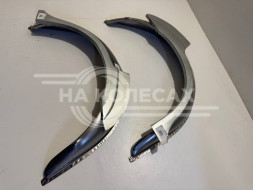 Ремонтные задние арки (наружная + внутренняя) Nissan Almera 2 (N16)