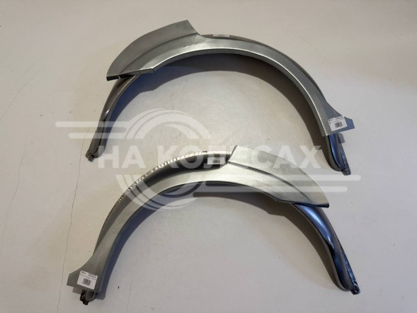 Ремонтные задние арки (наружная + внутренняя) Nissan Almera 2 (N16)