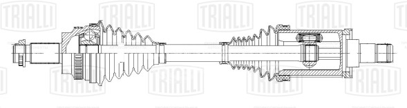 Привод передний левый для автомобилей BMW 3 E90 (05-)