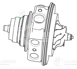 Картридж турбокомпрессора для а/м VW Tiguan (08-)/Golf (03-) 1.4T (тип К03)