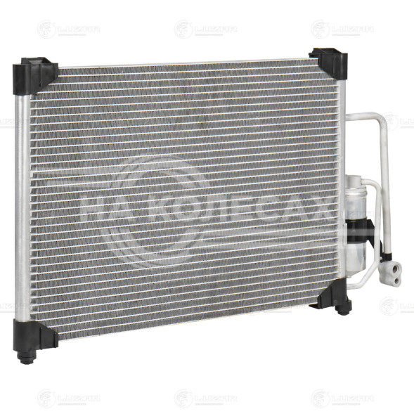 Радиатор кондиционера для автомобилей Chevrolet Lanos (02-) (c ресивером)