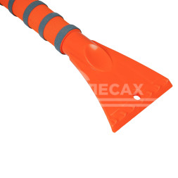 Щетка от снега и льда с эрг-ной рукояткой и мягкой щетиной + скребок (89 см)