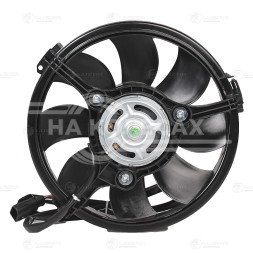 Электровентилятор кондиционера для автомобилей VW Passat (B5) (96-)/Audi A6 (C5) (97-) (c кожухом) (тип Gate)