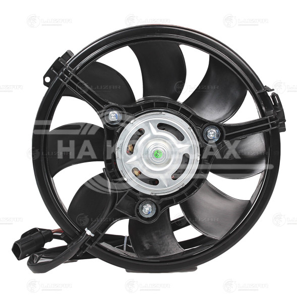 Электровентилятор кондиционера для автомобилей VW Passat (B5) (96-)/Audi A6 (C5) (97-) (c кожухом) (тип Gate)