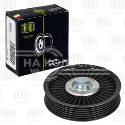 Ролик приводного ремня для автомобилей Hyundai Santa Fe (00-)/Santa Fe (06-) 2.0d/2.2d (опорный) паразитный взамен компрессора кондиционера