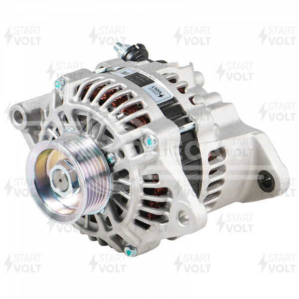 Генератор для автомобилей Nissan Almera Classic (05-)/Almera N16 (00-)/Primera P12 (02-) 1.5i/1.6i/1.8i 80A
