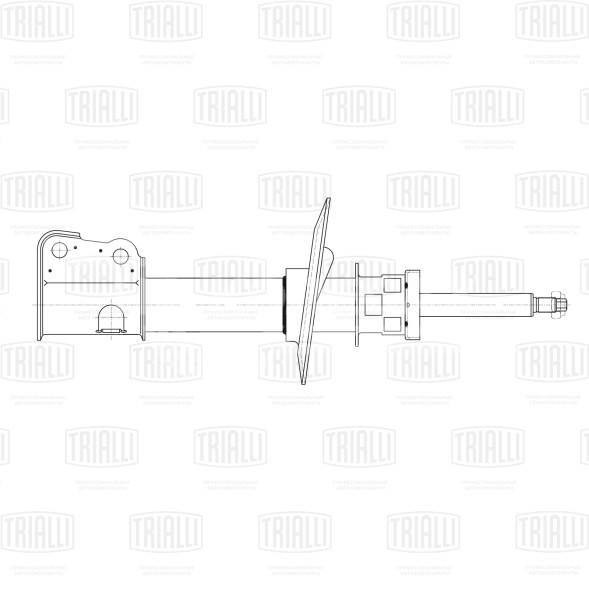 Амортизатор (стойка) передний левый/правый для автомобиля Chrysler PT Cruiser (00-)