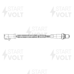 Датчик кислорода для автомобилей Ford Focus III (10-) 1.6i после катализатора 625 мм
