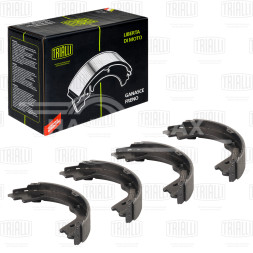 Колодки тормозные для автомобилей Hyundai ix55 (09-) барабанные стояночного тормоза 212x40