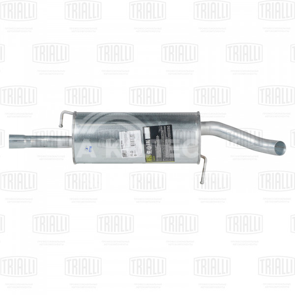 Глушитель для автомобилей Ford Fusion (02-) 1.6i основной (алюминизированная сталь)