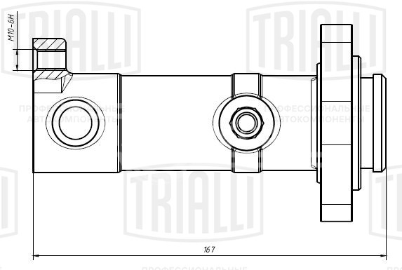 Цилиндр тормозной главный для автомобилей ГАЗ 3309/3308/3307 (автомобиль с ABS)