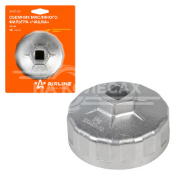 Съемник масляного фильтра "Чашка" 67мм (AT-FC-02)