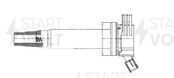 Катушка зажигания для автомобилей Lexus RX (03-)/Toyota Highlander (01-) 3.3i (SC 1905)
