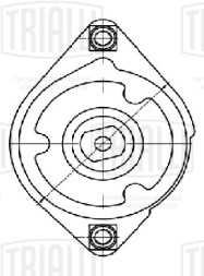 Натяжитель ремня (без ролика) для автомобилей BMW X5 E53 (99-) 3.0d [M57N] генератора