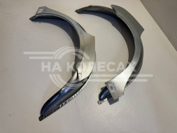 Ремонтные задние арки (наружная + внутренняя) Nissan Mikra 3 (K12)