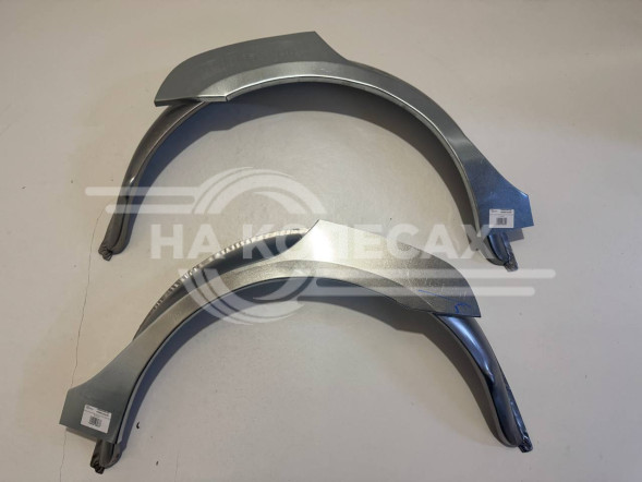 Ремонтные задние арки (наружная + внутренняя) Nissan Mikra 3 (K12)