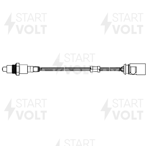 Датчик кислорода для автомобилей VAG Q5 (08-)/A4 (07-)/A5 (07-)/A6 (11-) 2.0TFSI после катализатора