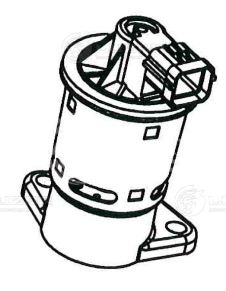 Клапан EGR (рециркуляции отработавших газов) для автомобилей Chevrole Lacetti (02-) 1.4i/1.6i E3